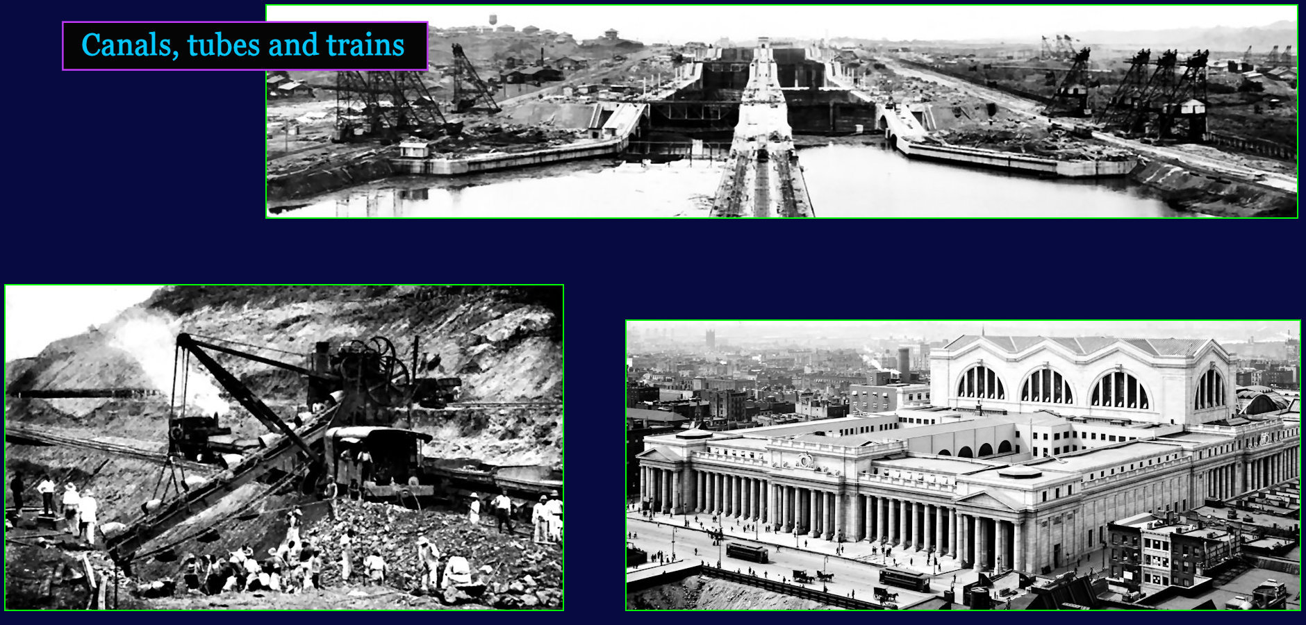 Engineering marvels, Panama Canal, 1920s